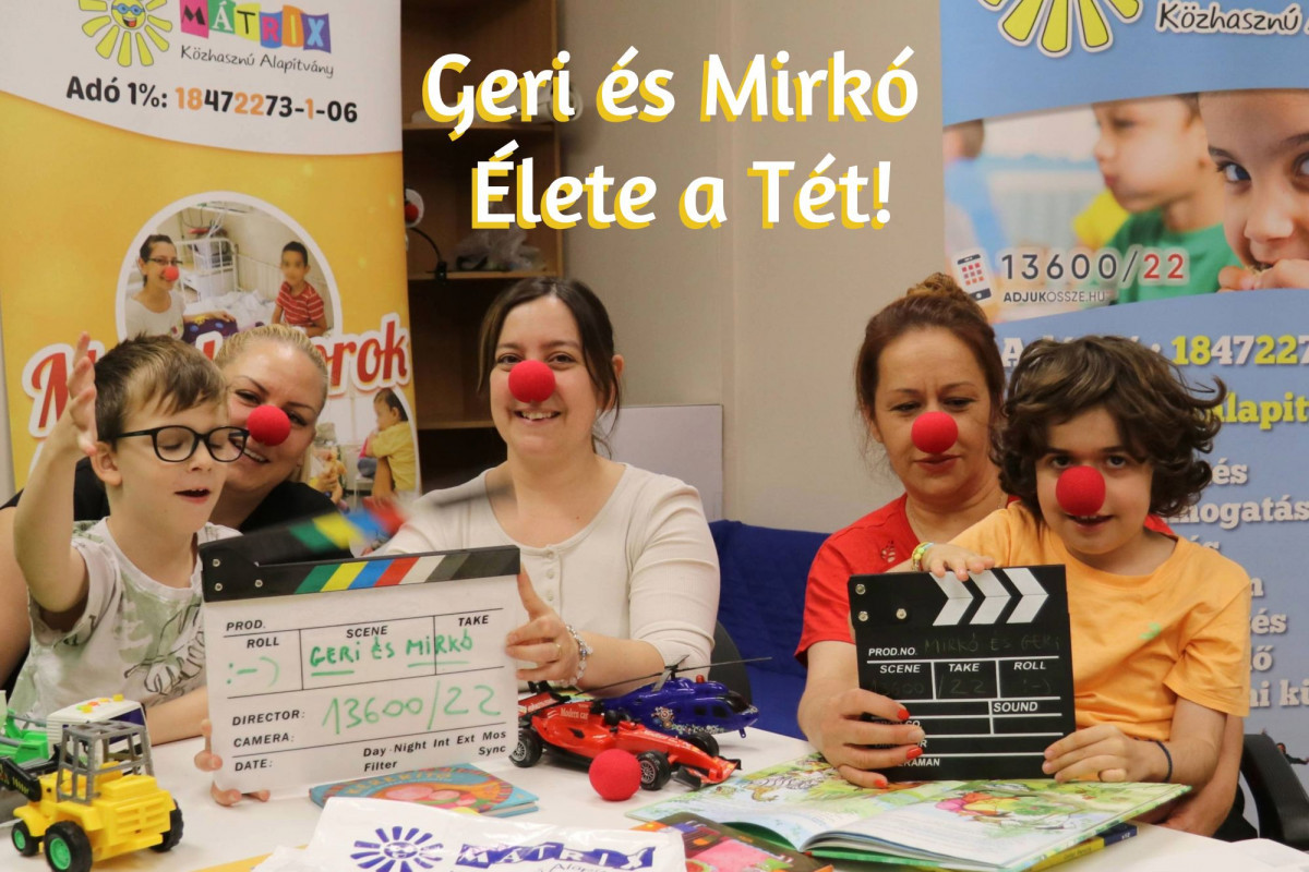 Geri és Mirkó Duchenne-féle izomsorvadással küzd - segítsünk közösen!
