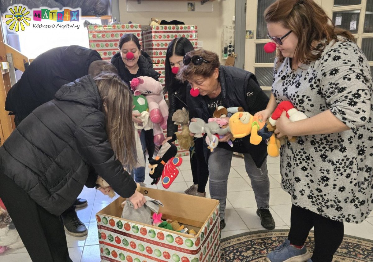 Játékokkal és mosollyal segít a Mátrix Közhasznú Alapítvány