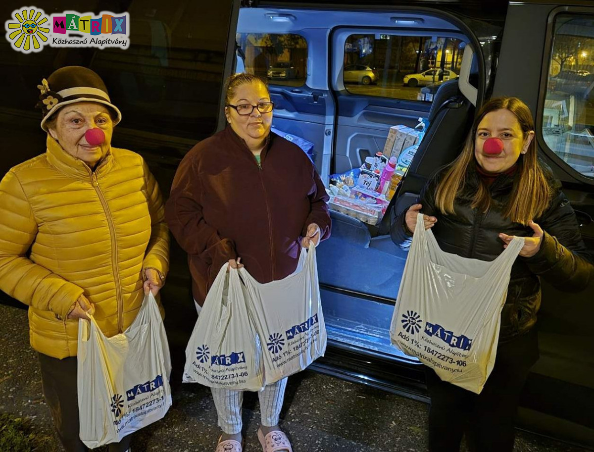 Bevásárlás családnak - éhezés elleni küzdelem